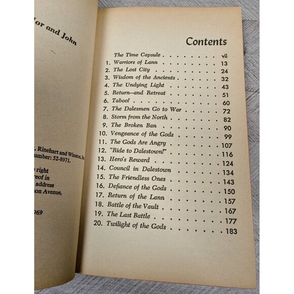 Vault of the Ages Poul Anderson Paperback 1969 Avon Camelot Vintage SciFi - Picture 9 of 11